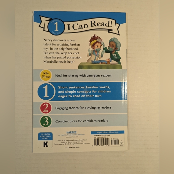 Disney Junior Fancy Nancy Beginning 1 Reading Operation Fix Marabelle I Can Read - Picture 5 of 9